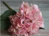 Tête de fleur d'hortensia artificielle 47 cm, fausse soie, hortensias au toucher réel, 8 couleurs pour centres de table de mariage, fleurs décoratives de fête