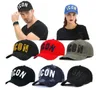 Dsqd2 hat back back baseball cappellino cappelli a snapback per uomini da donna snapbacks cotone casual berretto per le palline sportive per adulti migliori regalo8740377