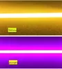 T8 LED Color Tubes Light 4ft 8ft 28w 72w Integrated V shape Red Blue Yellow Pink Orange Color Tube Lights