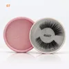 Selecionável 3D Faux Mink cílios OEM / custom / Logo privada Aceitável Protein 3D Silk Lashes 100% livre de crueldade cílios 19 estilos