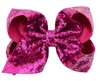 Bling Glitter Hair Bows Pin for Kids Girls Accessori per capelli per bambini Decorazioni per bambini Ragazze Flower Clip Boutique Abiti da festa per bambini FS016