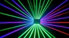 Barra de iluminação a laser de palco feixe de gordura 8 olhos 500mw vermelho 7pcs 3w LEDs âmbar