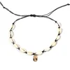 Bohême coquille collier dentelle or coquille réglable collier ras du cou été plage mode bijoux pour femmes cadeau livraison directe 380181