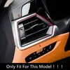 ABS Dashboard Side Air Vents Decoration Frame Cover Trim Stickers For BMW 3 Series G20 G28 2020 LHD Interior Accessories283V