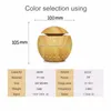 7colors 130ml Aroma umidificador de ar Grão de madeira Luzes Essential Oil Difusor Aromaterapia névoa fabricante de LED com controle remoto para Home Office