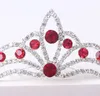 Girls Tiaras Wtih Rhinestones Crystals Hair Associory Evening Prom Party Performin