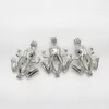 10pcs Silver Color Frog Oyster Pearl Cage Jewelry Making Bead Cage Pendant Perfume Essential Oil Diffuser Locket Necklace