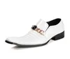 Drape Breathable Loafer Shoes Man Metal Heel Brand Top Quality Black Onyx Obsidian Dress Comfortable Men Leather Shoes