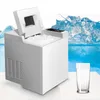 La última máquina de hielo de 15 kg / 24h de gran capacidad comercial del hotel té helado de leche máquina automática máquina de hielo especial