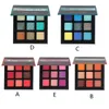 Beauty Glazed Makeup Eyeshadow Pallete makeup brushes 9 Color Palette Make up Palette Shimmer Pigmented Eye Shadow maquillage