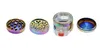 Smoking Pipes New Type 4-Layer Wind Blade Cover with Drawer Dazzling Color Smoke Grinder 63mm Zinc Alloy Smoke Grinder