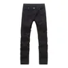 Jean motard homme tissu denim détruit élastique coupe ajustée Denim lavé pantalon skinny Joggers Skinny hommes pantalon déchiré