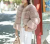 UPPIN Importiert Hohe Qualität Rosa Pelzmantel Frauen Winter Dicke Warme Faux Pelzigen Mädchen Mäntel Runde Kragen Frauen Gefälschte pelz Jacke2212837