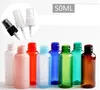 Färgrik 30ml 50ml Refillerbar Portable Essential Oljevätska Sprayer Tom Atomizer Makeup Spray Bottle Perfume Atomizer Sn31