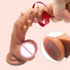 Hautgefühl, realistischer Dildo mit Spikes, Penis, Schwanz, Schwanz mit Saugnapf, Lesben-Sex-Produkte, Spielzeug für Frau, Erwachsene, Masturbation, T4030611