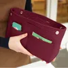 Mulheres Inserir Bolsa Bolsa Purse Felt Liner Organizer Bag Tidy Travel3979548