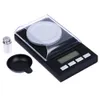 20g / 0.001g 50g / 0.001g LCD Digital skala 0.001g Elektroniska vågar Smycken Medicinsk ört Bärbar Mini Labet Weight Milligram Scale 10pcs