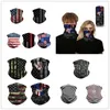 EUA Bandeira Nacional Designer Masks Outdoor Face Shield Magia Lenço do Lenço dos homens Bandana