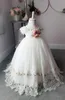 2020 Дизайнер Принцесса Цветочницы платья для свадьбы кружева Дети Новоселье моды Pageant Outfit Тюль платье vestidos де Primera
