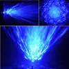 Nuovo arrivo Mini Water Wave Laser Light Blue Proiettore di luce laser da palco in movimento automatico con supporto DJ party discoteca light7467411