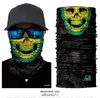 3D Seamless Camo Skull Mask Magic Neck Gaiter Gesichtsmaske Head Shield Sport Camping Radfahren Angeln Bandana Stirnband Schal Männer Wome