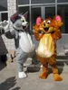Hochwertige echte Bilder Deluxe Tom und Jerry Maskottchenkostüm Maskottchen-Zeichentrickfigur-Kostüm für Erwachsene, kostenloser Versand