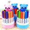 2412 Färgade markörer Ställ markörer Vattenfärg Pen Spray Pen Crayon för att rita målning Kids Toy Christmas Gift4590703