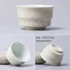 Taza maestra Personal de cerámica, taza de té Longquan Celadon, taza individual de estilo japonés, tazón de té pequeño Jingdezhen