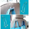 Klipp Automotive Metal Car Seat Hook Auto neadrost Hanger Bag Holder For Car Bag Purse Tyg Livsmedel Lagring Auto Fastener9729863