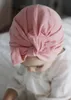 7 Pcs Headband Updated Version Baby Hat- Newborn Baby Girl Soft Cute Turban Knot Rabbit Hospital Hat