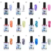 12 Colors Nail Polish Marble Pattern Pink Nail Smudge Liquid Gradient Long lasting Blooming Gel8582090