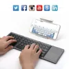 portable mini foldable keyboards Bluetooth Wireless Keyboard with Touchpad Mouse for Windows,Android,ios,Tablet ipad,Phone