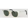 Gafas de sol de lujo para hombre Gafas de sol deportivas Soscar 3507 Marco de aluminio y magnesio Lentes verdes clásicas G-15 con caja de cuero original