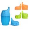 Silicone Sippy Lids Elephant Shaped Cup Cover Reuseable Lid Leakproof Cup for kids Water Bottle Brinkware Tools 5 Colors 20pcs DHW1083