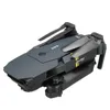 Mini Eachine E58 WIFI global zangão FPV Com Wide Angle HD Camera LED luz alta Reter modo dobrável Arm RC Quadrotor Drone profissional