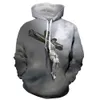Jesus 3D tryckta män kvinnor hooded hoodie sweatshirt mode grafisk hoodie casual streetwear pullover