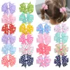 Baby Bow Hairbands Swallowtail Haar Ties Meisjes Zonnebloem Mooie Daisy Hair Ropes Kids Haaraccessoires voor Britday Party Gunst M1578