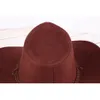 Héros Style rétro Western Cowboy Cowgirl chapeau hommes femmes casquette d'équitation large bord loisirs de plein air parasol chapeaux2272