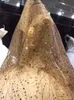 Shining Luxury Champagne Gold Wedding Veils 3M Long Cathedral Length Bridal Veil For Women Hair Accessories1578505