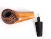Fornitura all'ingrosso spot di pipe in legno di sandalo verde, pipe manuali in legno massiccio e raccordi per tabacco