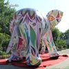 Éléphant gonflable personnalisé de 2m/3m/5m de hauteur, modèle d'éléphant coloré pour la décoration de fête de Festival