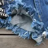 Sexy Tassel Denim Booty Shorts Bandage Vintage Leuke Bikini Sexy Jeans Shorts Low Rise Micro Mini Korte Erotische Culb Draag FX2811