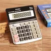 800A Metallic Ring Calculator Computer 8-cijferige zakelijke boekhoudkundige elektronische calculator