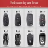 2019NEW metal Key Rings for Ford badge Focus Fiesta Edge Escape Kuga Fusion Mondeo Ecosport Explorer CSMAX F150 Car key case4994217