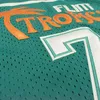 Schiff aus den USA Jackie Moon 33 CoffeeBlack 7 Basketballtrikot Flint Tropics Semi Pro Movie Herren alle genäht S-3XL Hohe Qualität