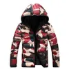 Winterjacke Männer Warme Lässige Parkas Baumwolle Mit Kapuze Wintermäntel Männlich Gepolsterter Mantel Oberbekleidung Kleidung 3XL Reißverschluss Lange Ärmel