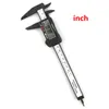 150mm 6 polegadas lcd digital eletrônico de fibra carbono vernier caliper micrômetro 01mm 001 inch4902487