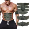 Ny smart EMS muskelstimulator ABS abdominal muskel tonerkropp Fitness formning massage patch sliming trainer utövare unisex