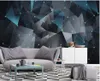 moderne Tapete für Wohnzimmer Moderne minimalistische solide abstrakte geometrische Linie Wohnzimmer Sofa Hintergrund321d