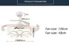 42 '' Потолочный вентилятор света Светодиодная интеграция трехцветного света с регулировкой скорости дистанционного управления ABS невидимый клинок